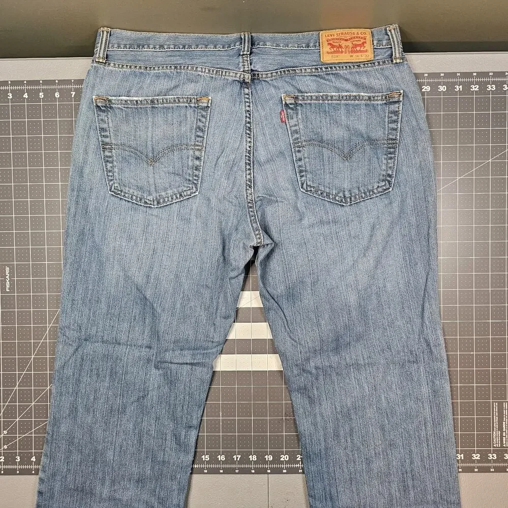 Levis 559 Jeans 36x32 Faded Blue Loose Baggy Straight Y2K Streetwear Workwear